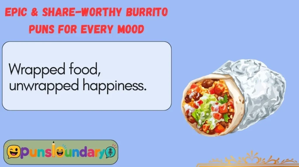 Epic & Share-Worthy Burrito Puns for Every Mood