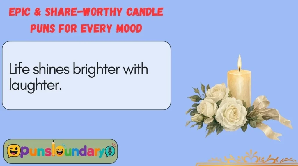 Epic & Share-Worthy Candle Puns for Every Mood