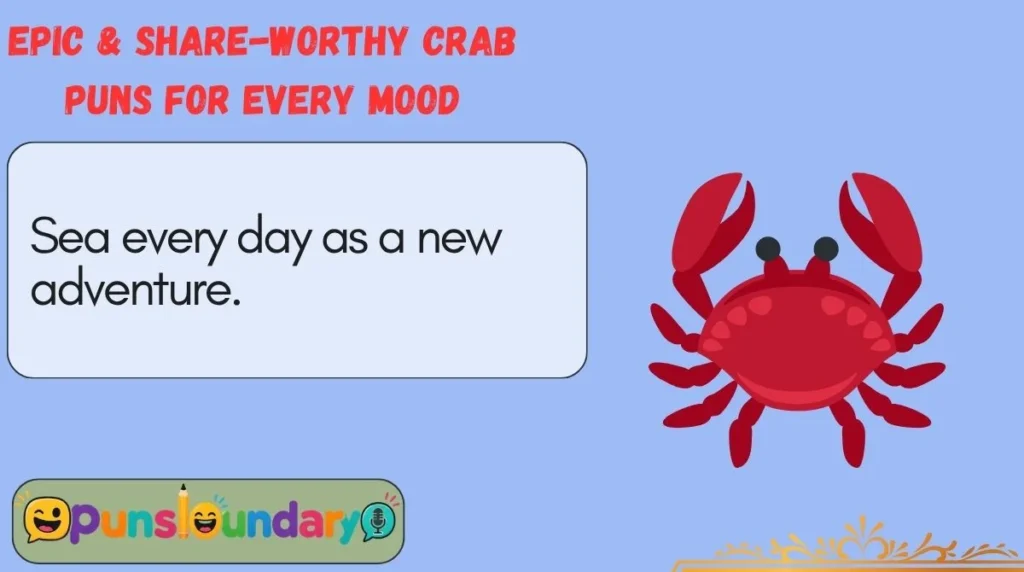 Epic & Share-Worthy Crab Puns for Every Mood