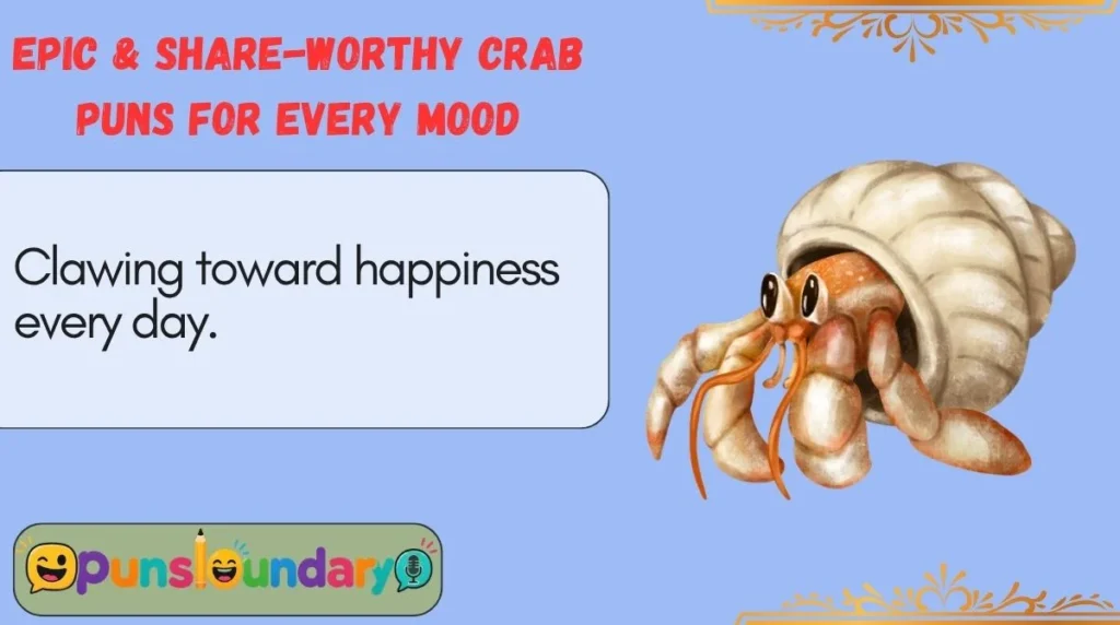 Epic & Share-Worthy Crab Puns for Every Mood