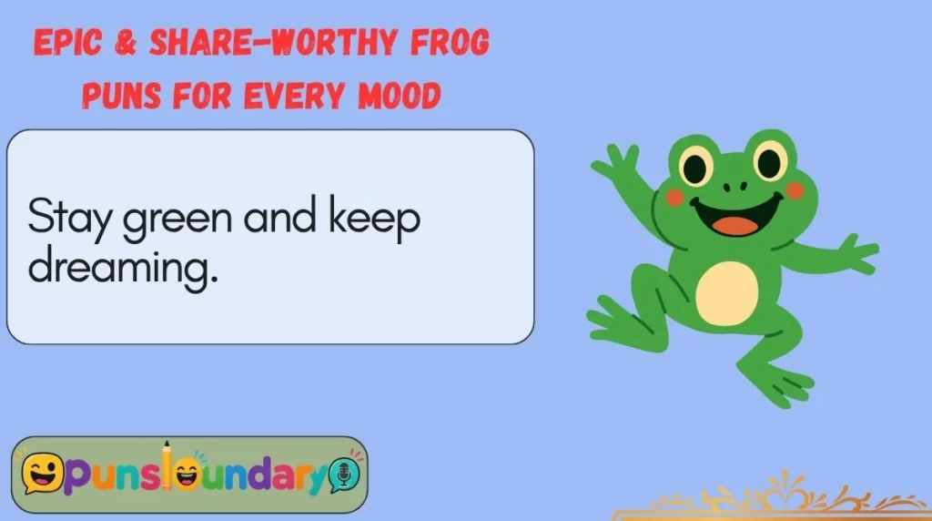Epic & Share-Worthy Frog Puns for Every Mood