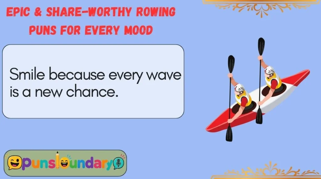 Epic & Share-Worthy Rowing Puns for Every Mood