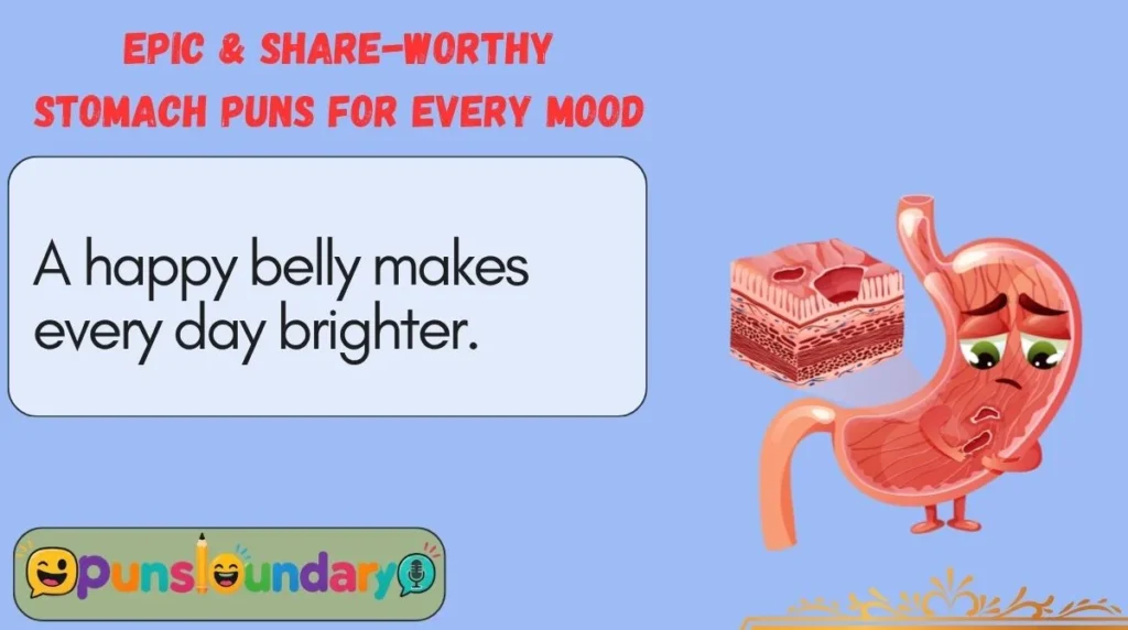 Epic & Share-Worthy Stomach Puns for Every Mood