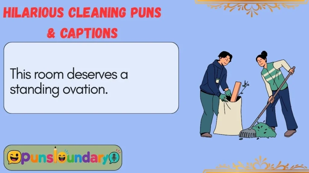 Hilarious Cleaning Puns & Captions