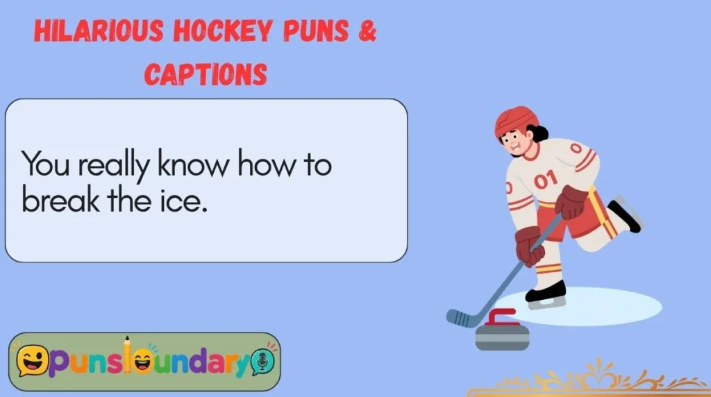 Hilarious Hockey Puns & Captions