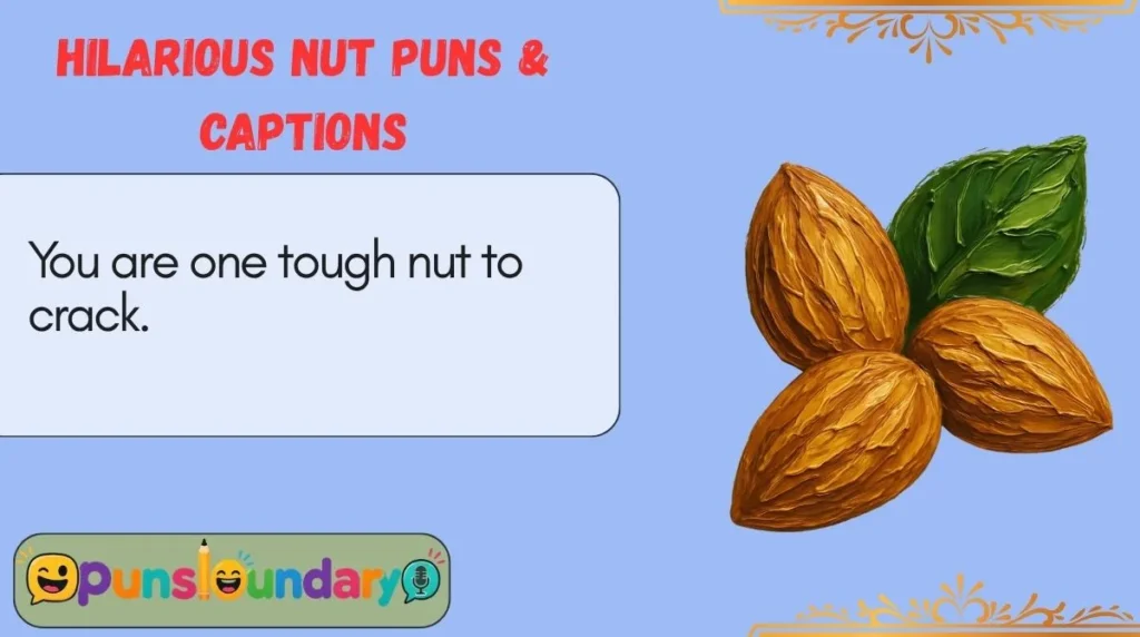 Hilarious Nut Puns & Captions