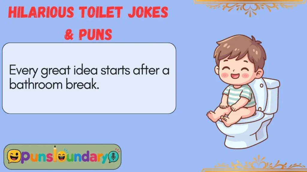 Hilarious Toilet Jokes & Puns
