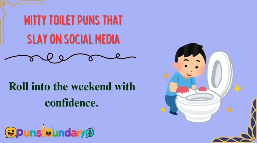 Witty Toilet Puns That Slay on Social Media