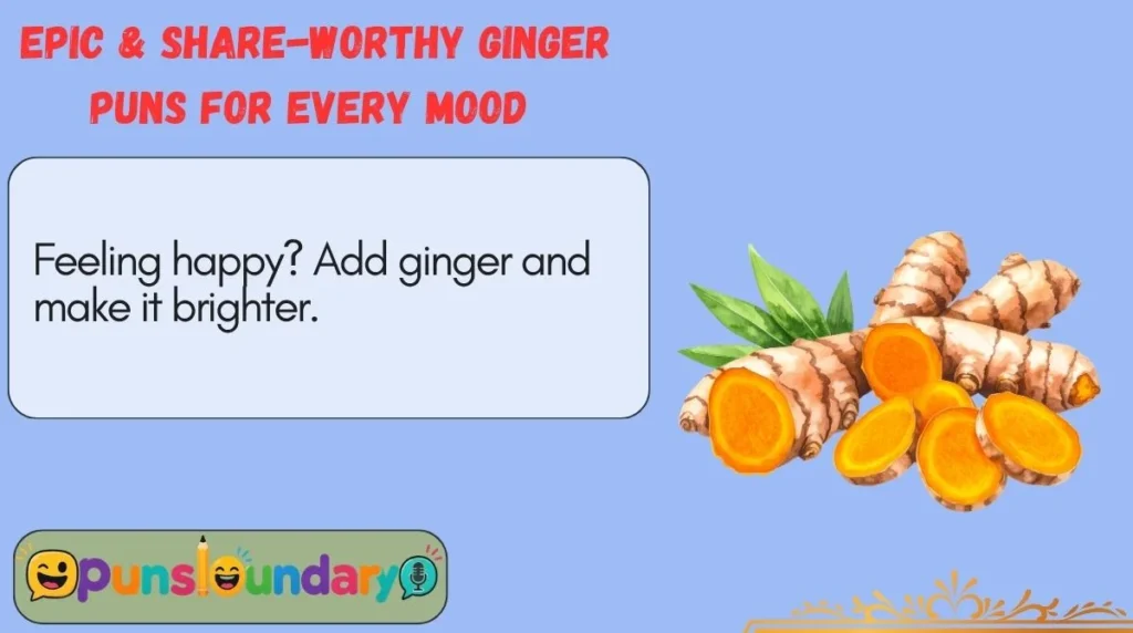 Epic & Share-Worthy Ginger Puns for Every Mood 