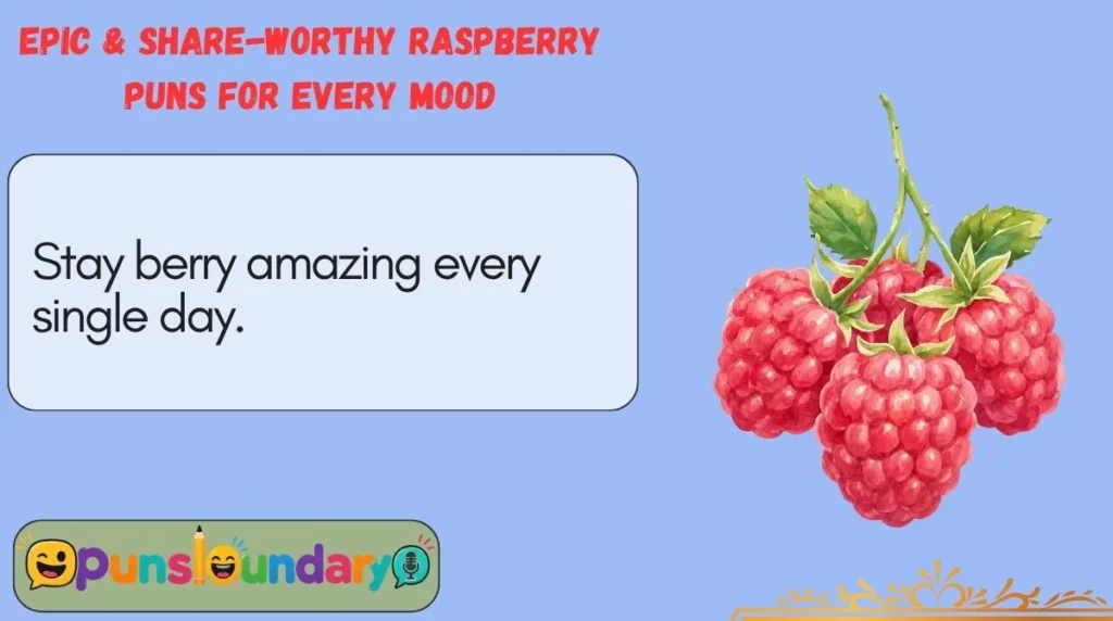 Epic & Share-Worthy Raspberry Puns for Every Mood