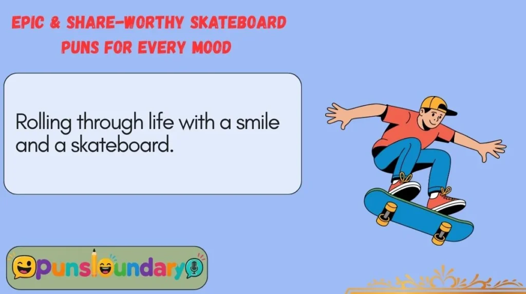 Epic & Share-Worthy Skateboard Puns for Every Mood