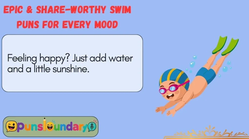 Epic & Share-Worthy Swim Puns for Every Mood