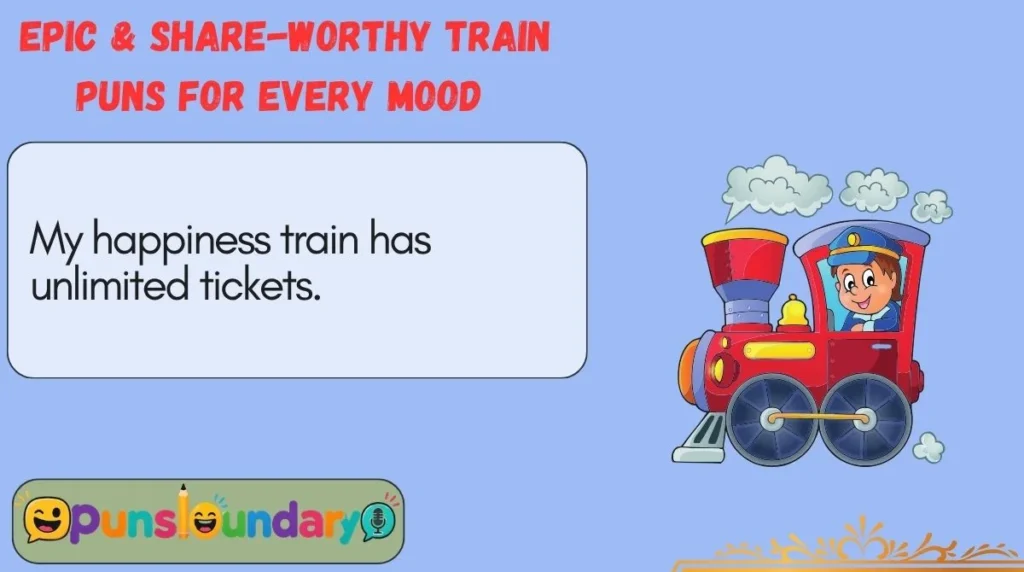 Epic & Share-Worthy Train Puns for Every Mood