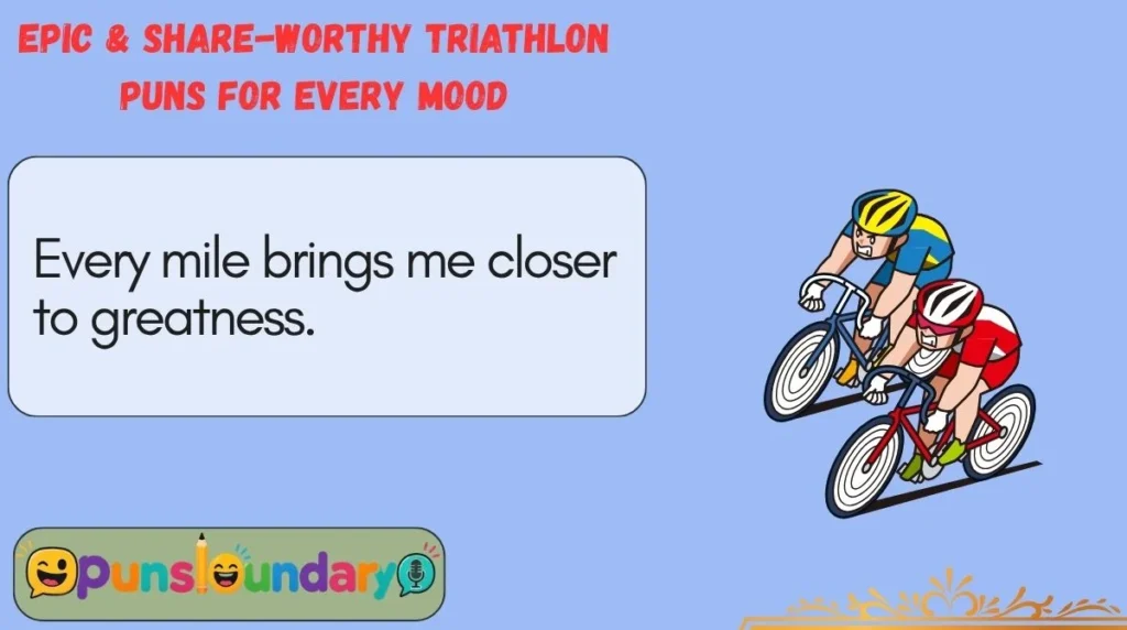 Epic & Share-Worthy Triathlon Puns for Every Mood