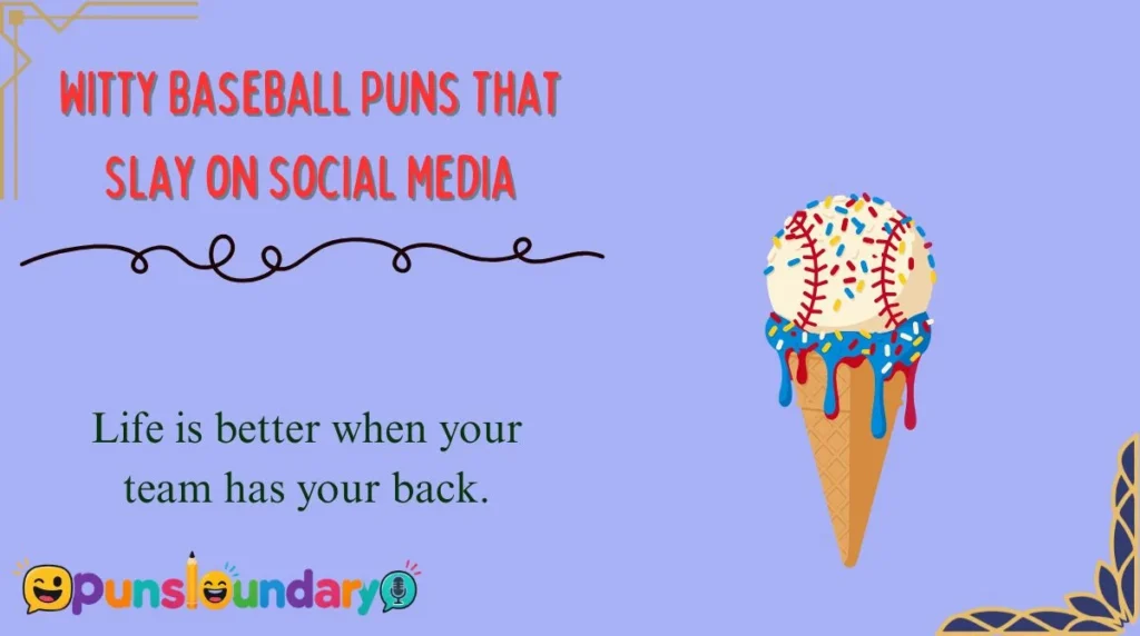 Witty Baseball Puns That Slay on Social Media