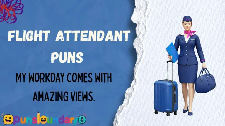 Flight Attendant Puns