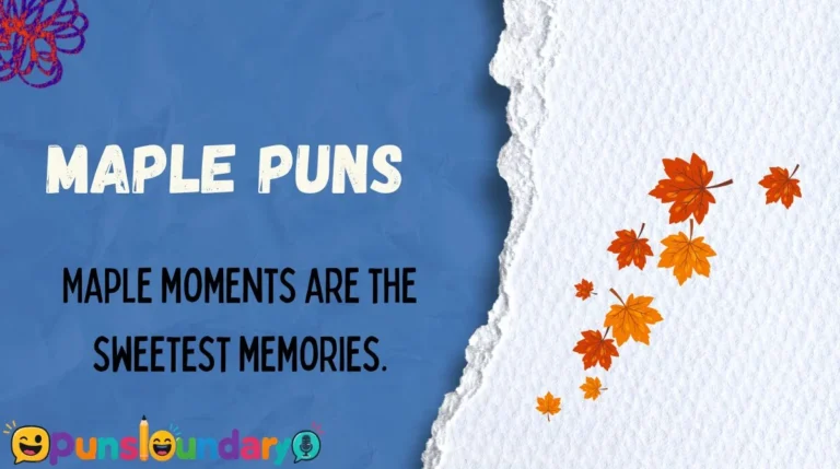 Maple Puns